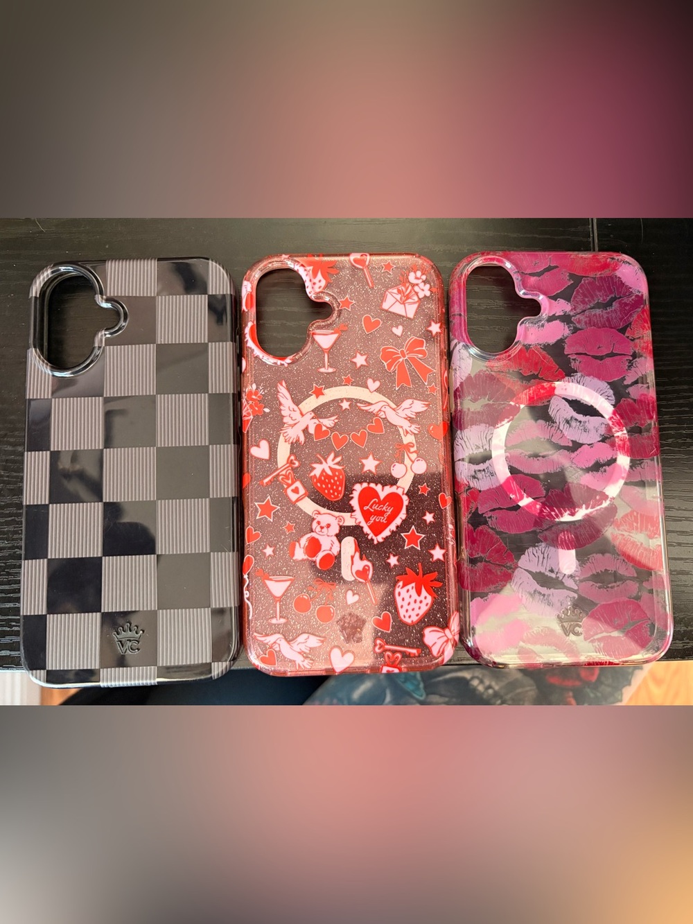 3 piece Velvet Caviar IPhone 16 plus bundle
